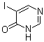 5-碘-4(3H)-嘧啶酮分子结构 (CAS 4349-07-9)