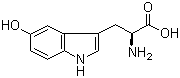 structure of CAS# 4350-09-8, L-5-Hydroxytryptophan