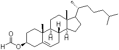 胆甾烯基甲酸酯分子结构 (CAS 4351-55-7)