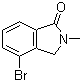 structure of CAS# 435273-55-5, 4-Bromo-2-methylisoindolin-1-one