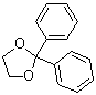 2,2-Diphenyl-1,3-dioxolane molecular structure (CAS 4359-34-6)