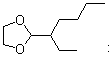 CAS 登录号：4359-47-1, 2-(1-乙基戊基)-1,3-二氧杂戊环