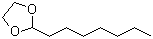 structure of CAS# 4359-57-3, 2-Heptyl-1,3-dioxane