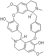 structure of CAS# 436-05-5, (-)-Bebeerine