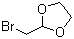 2-溴甲基-1,3-二氧戊烷分子结构 (CAS 4360-63-8)