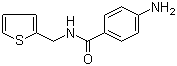 structure of CAS# 436095-49-7, 4-Amino-N-(2-thienylmethyl)benzamide