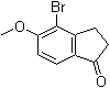 structure of CAS# 436803-36-0, 4-Bromo-5-methoxy-1-indanone