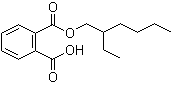 structure of CAS# 4376-20-9, 邻苯二甲酸单(2-乙基己基)酯