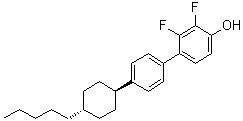 CAS 登录号：437625-60-0, 2,3-二氟-4-[4-(反式-4-戊基环己基)苯基]苯酚