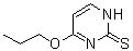 4-丙氧基-2(1H)-嘧啶硫酮分子结构 (CAS 438219-92-2)