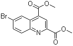 CAS # 438590-10-4, 6-Bromo-2,4-quinolinedicarboxylic acid dimethyl ester