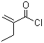 乙基丙烯酰氯分子结构 (CAS 4390-96-9)