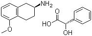 CAS 登录号：439133-67-2, (S)-2-氨基-5-甲氧基四氢萘扁桃酸盐
