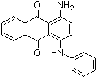 structure of CAS# 4395-65-7, Solvent Blue 68