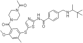 BMS 509744 molecular structure (CAS 439575-02-7)
