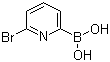 6-溴吡啶-2-硼酸分子结构 (CAS 440680-34-2)