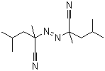 偶氮二异庚腈分子结构 (CAS 4419-11-8)