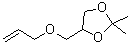 structure of CAS# 4421-23-2, 4-Allyloxymethyl-2,2-dimethyl-1,3-dioxolane