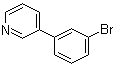 3-(3-溴苯基)吡啶分子结构 (CAS 4422-32-6)