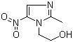 甲硝唑分子结构 (CAS 443-48-1)