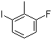 2-氟-6-碘甲苯分子结构 (CAS 443-85-6)