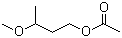 structure of CAS# 4435-53-4, 3-Methoxybutyl acetate