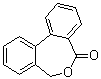 structure of CAS# 4445-34-5, Dibenz[c,e]oxepin-5(7H)-one