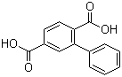 structure of CAS# 4445-51-6, [1,1'-Biphenyl]-2,5-dicarboxylic acid