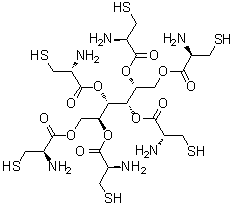 CAS 登录号：444618-64-8, D-山梨糖醇六(L-半胱氨酸)酯