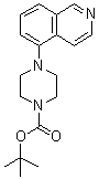 structure of CAS# 444620-69-3, 4-(异喹啉-5-基)哌嗪-1-羧酸叔丁酯