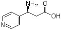 structure of CAS# 444806-04-6, (S)-3-Amino-3-(pyridin-4-yl)propanoic acid