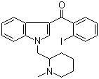 structure of CAS# 444912-75-8, AM-2233