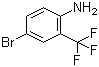 2-氨基-5-溴三氟甲苯分子结构 (CAS 445-02-3)