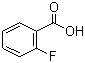 structure of CAS# 445-29-4, 2-Fluorobenzoic acid