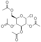 CAS # 4451-35-8, 2,3,4,6-Tetra-O-acetyl-alpha-D-glucopyranosyl chloride