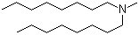 structure of CAS# 4455-26-9, 二辛基甲胺