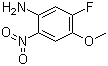 structure of CAS# 446-20-8, 5-Fluoro-4-methoxy-2-nitroaniline
