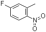 structure of CAS# 446-33-3, 5-氟-2-硝基甲苯