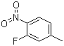 3-氟-4-硝基甲苯分子结构 (CAS 446-34-4)
