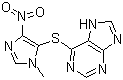 structure of CAS# 446-86-6, 硫唑嘌呤