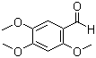 structure of CAS# 4460-86-0, 2,4,5-Trimethoxybenzaldehyde