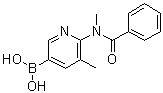 CAS 登录号：446299-81-6, [6-(苯甲酰基甲基氨基)-5-甲基-3-吡啶基]-硼酸