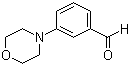 structure of CAS# 446866-87-1, 3-Morpholinobenzaldehyde