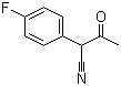structure of CAS# 447-03-0, 2-(4-Fluorophenyl)-3-oxobutyronitrile