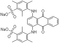 structure of CAS# 4474-24-2, Acid Blue 80