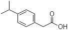 4-异丙基苯乙酸分子结构 (CAS 4476-28-2)