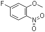 structure of CAS# 448-19-1, 5-Fluoro-2-nitroanisole