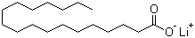 structure of CAS# 4485-12-5, 硬脂酸锂