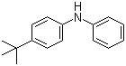 structure of CAS# 4496-49-5, 4-tert-Butyldiphenylamine