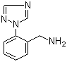 structure of CAS# 449756-97-2, 2-(1H-1,2,4-Triazol-1-yl)benzenemethanamine